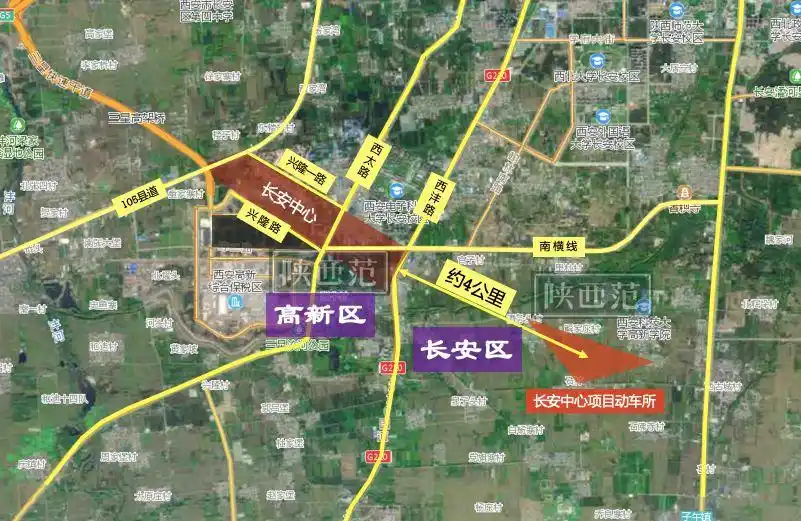 四大板块功能明确西安高新三期来势汹汹