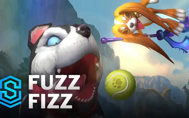 英雄联盟手游愚人节绒毛菲兹皮肤预览