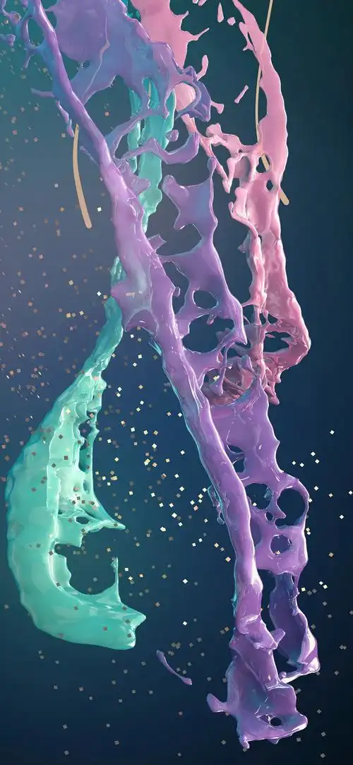 iphonex xs 高清壁纸 3d立体图形