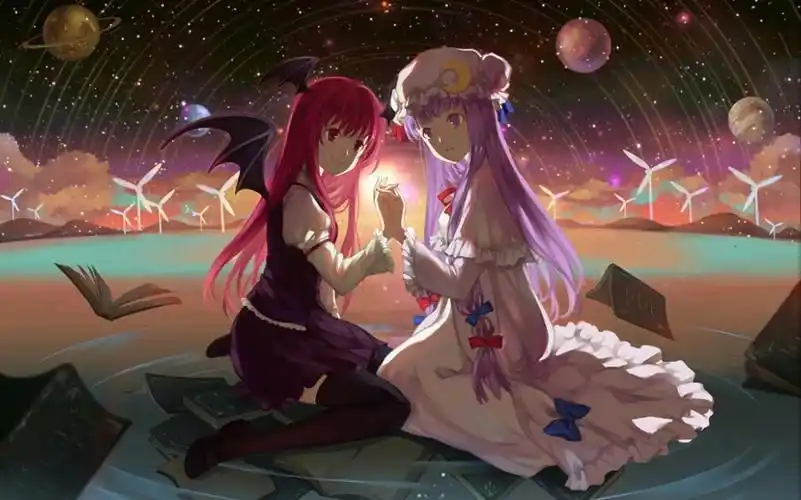 东方project帕秋莉小恶魔角色曲道中曲及相关改曲补充中