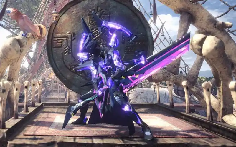 怪物猎人崛起洋葱碳大哥喜欢玩太刀变成虚空终结者耍一耍怎么了