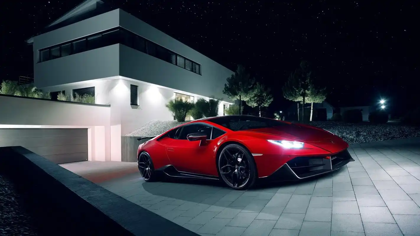 奢华酷炫红色兰博基尼桌面壁纸下载高清大图预览1920x1080_汽车壁纸