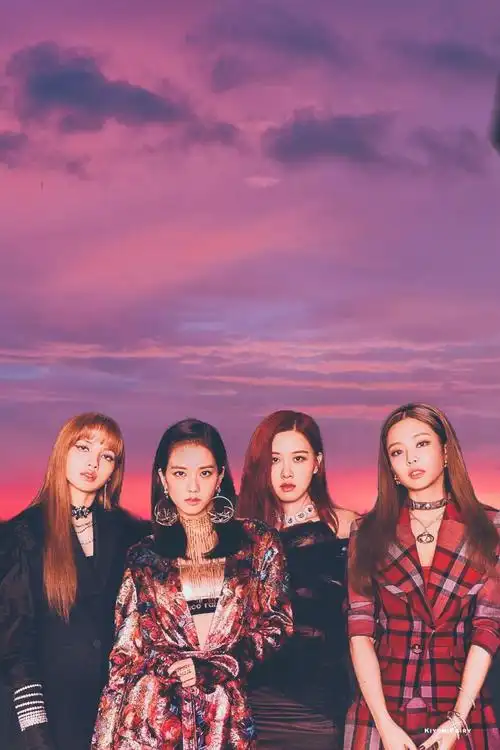 blackpink算得上真正的完颜团,jennie金智秀lisa朴彩