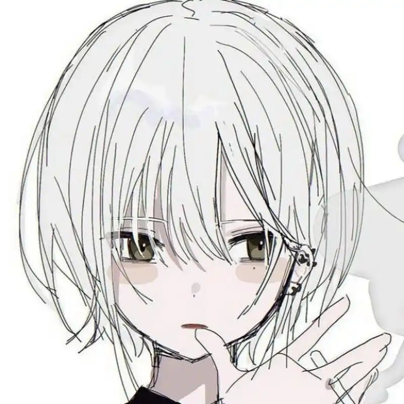 小众动漫女头/ins   取图自截::双指捏住图片放大截图再裁剪会更清晰