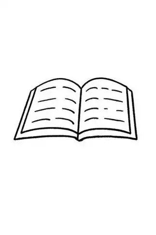 📚打开的书本简笔画✨