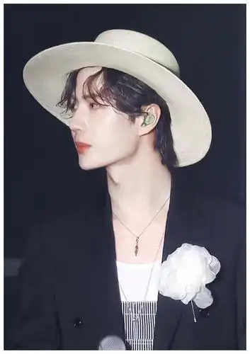 王一博草帽新造型帅翻全场,网友:像极了戴路飞帽子的艾斯!