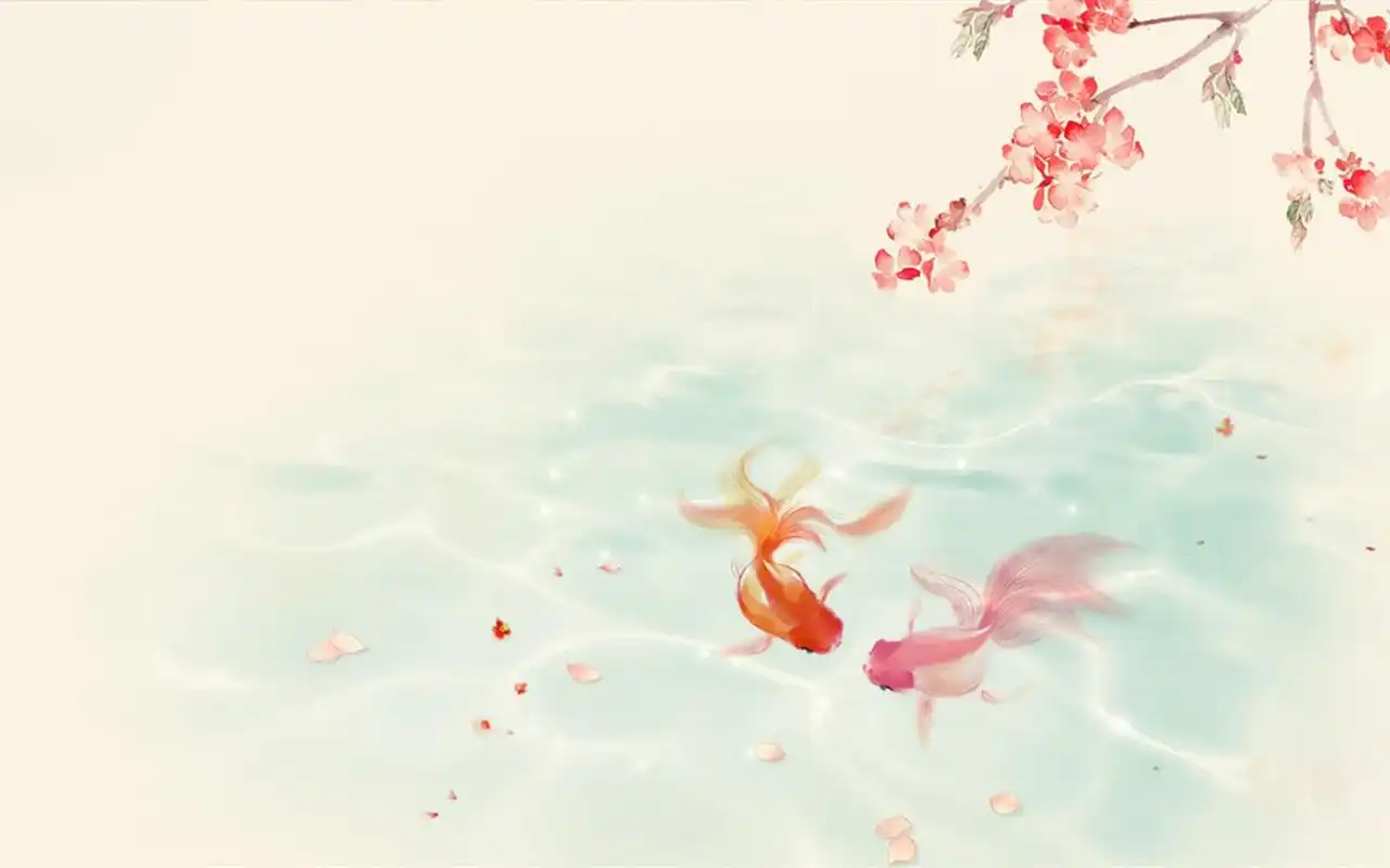淡雅唯美中国风桌面壁纸