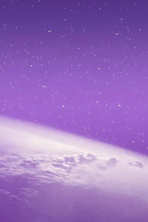 唯美星空紫色背景图免抠素材