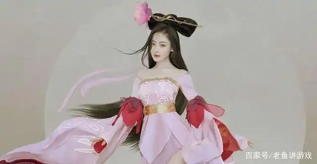 张天爱cos《王者荣耀》貂蝉,网友:简直就是真人啊