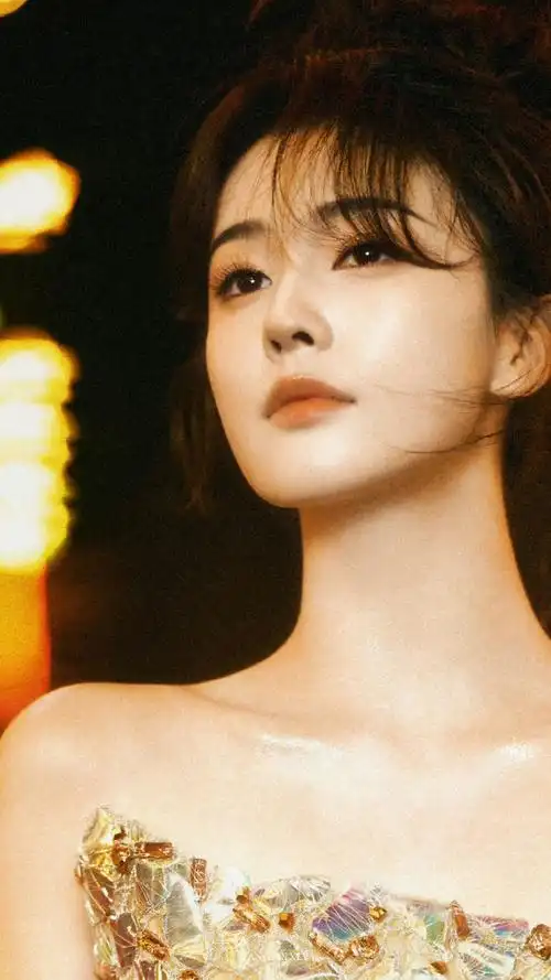 白鹿复古鎏金裙#你们不懂这给我的冲击力有多大