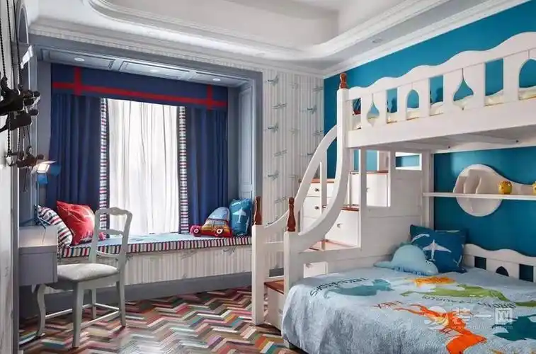 13款值得深圳业主珍藏的男孩儿童房卧室装修效果图