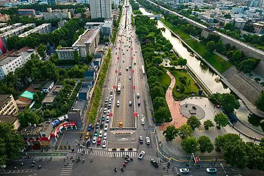 立交桥十字路口十字路口济南市玉函立交桥夕阳晚景北京,城市,夜晚上海