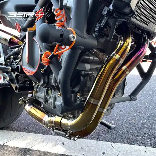 机车排气管适用于ktm duke 790摩托车前中尾段-阿里巴巴