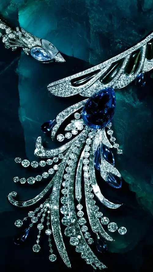 钻石与蓝宝石壁纸