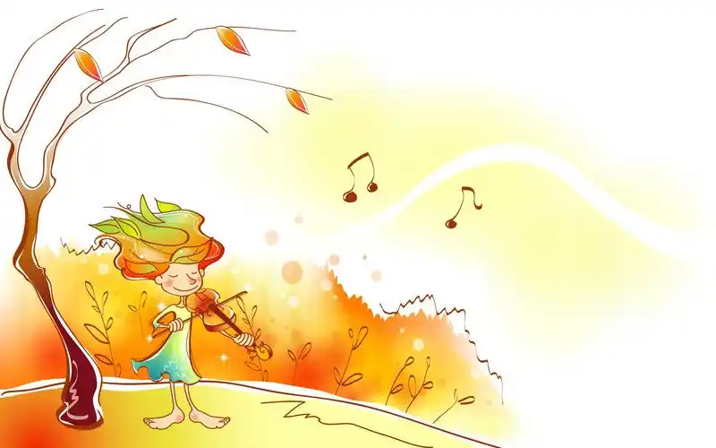 金黄色的秋天,高清图片,艺术壁纸-回车桌面