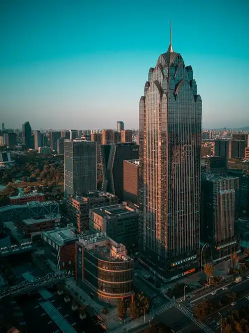 宁波南部商务区城市天际线