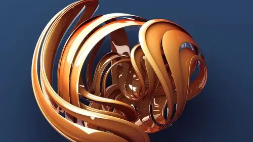 抽象艺术3d球体创意设计高清桌面壁纸图片大全