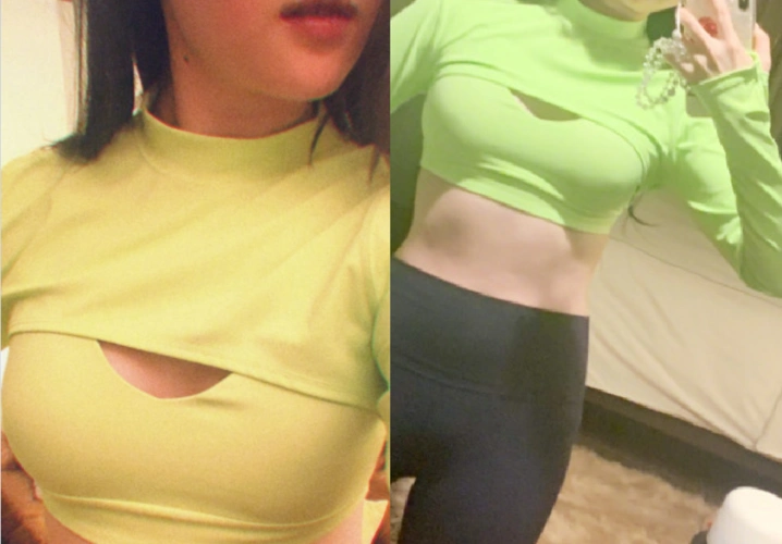 原创人设崩塌刘亦菲晒健身照腹肌乍现自拍角度令人无法直视