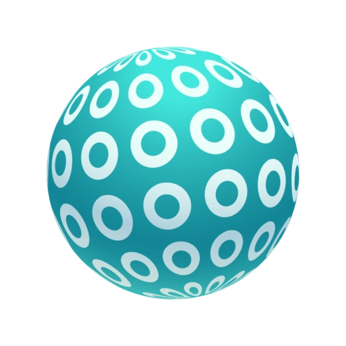 各类圆形球体卡通装饰漂浮素材