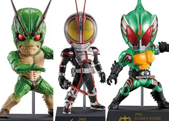 假面骑士50周年除了海报还推出可爱的q版骑士有趣吗