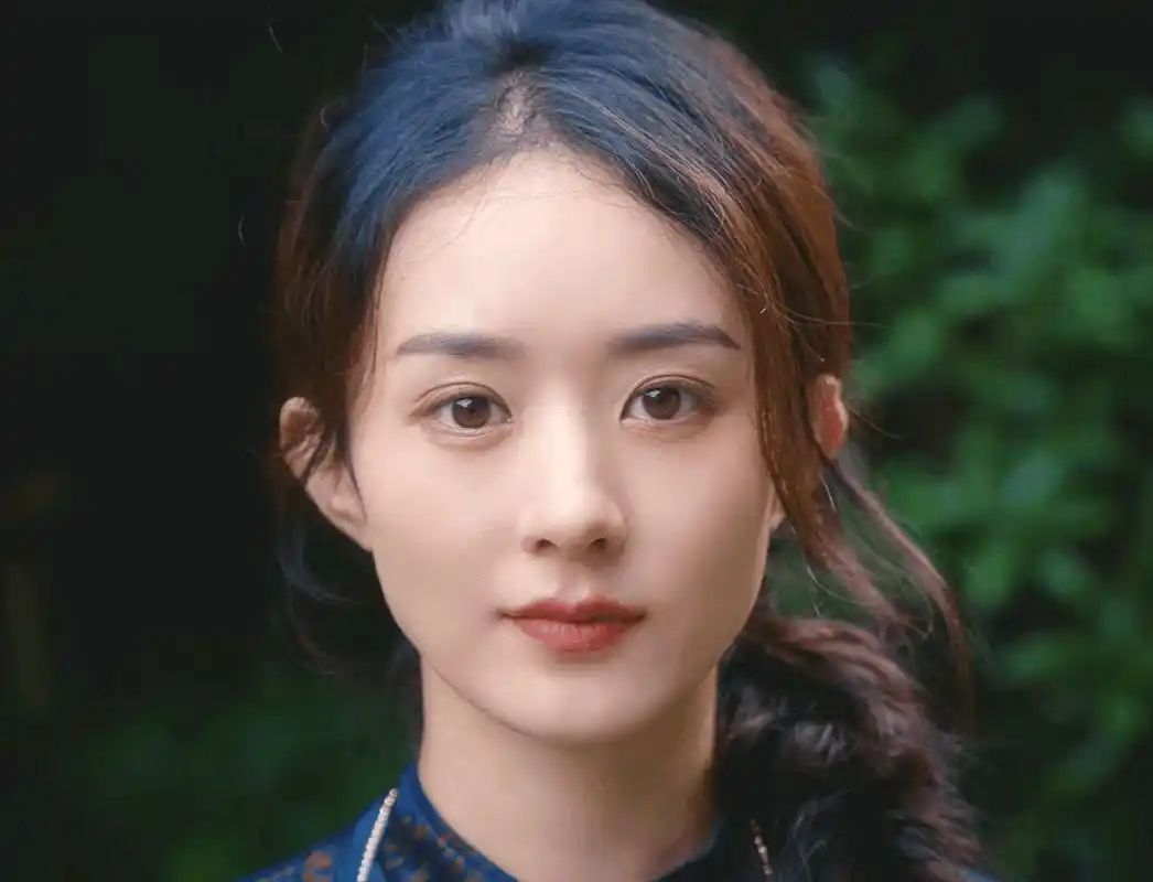 淡雅而美丽!#赵丽颖# #娱乐