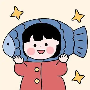 手绘趣味可爱女生头像