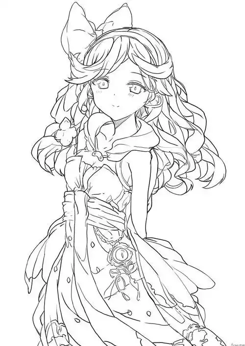 动漫社区_漫画线稿_古风插画_原画作品 - 蓝铅笔