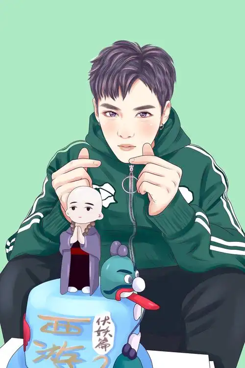 写实动漫风~吴亦凡|动漫|单幅漫画|阿戴君 - 原创作品 - 站酷 (zcool)