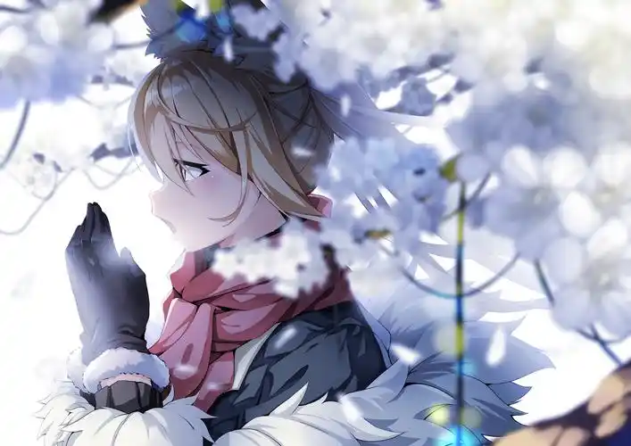 女子侧脸插画特辑