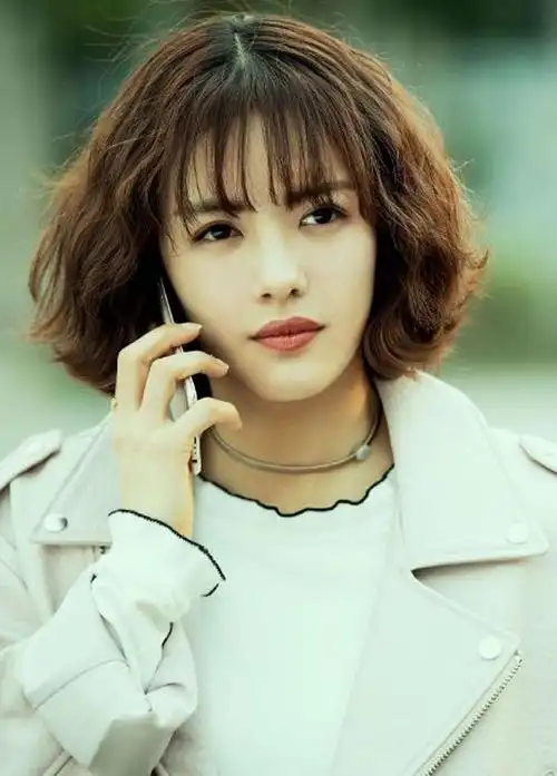 蔡文静柒个我短发图片