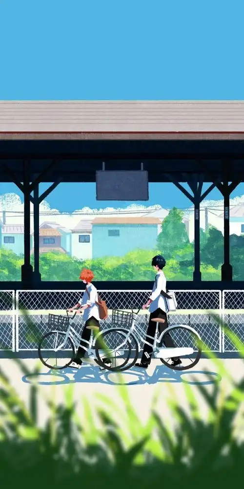 系列壁纸,好喜欢这种青春治愈的感觉啊