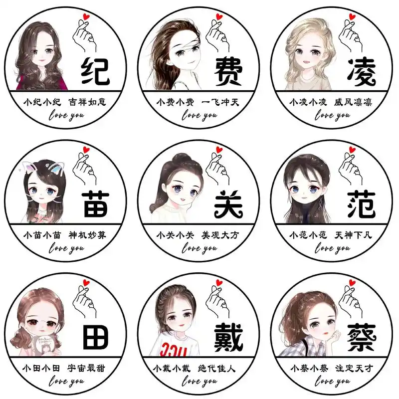 你留姓氏我作图! #头像制作 #姓氏头像 #专 - 抖音