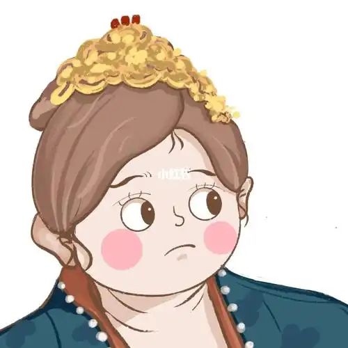 插画存档1200古装美女贾玲