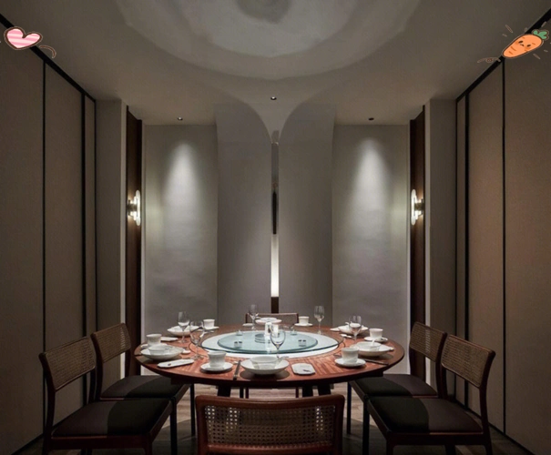 高级酒店私人会所别墅包厢电动餐桌推荐