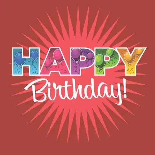 矢量的小恶魔图案生日贺卡设计