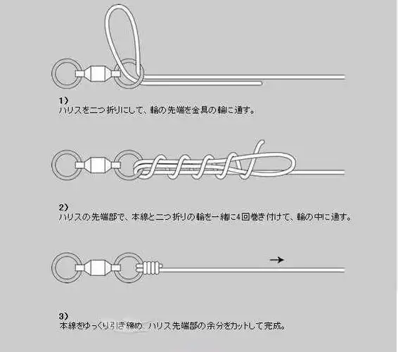 海竿八字环的绑法图解,钓鱼.海竿的各样东西