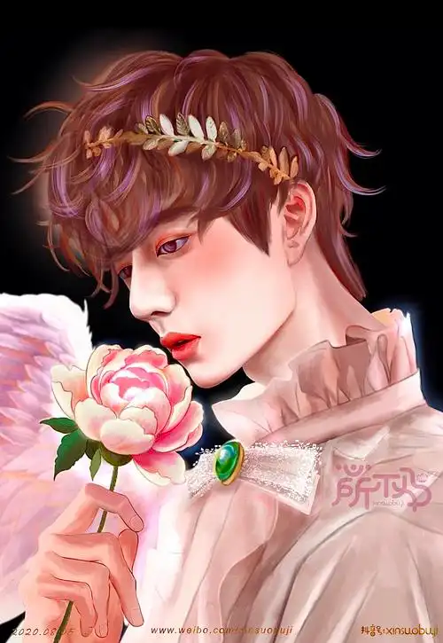 爱神与芍药花王一博