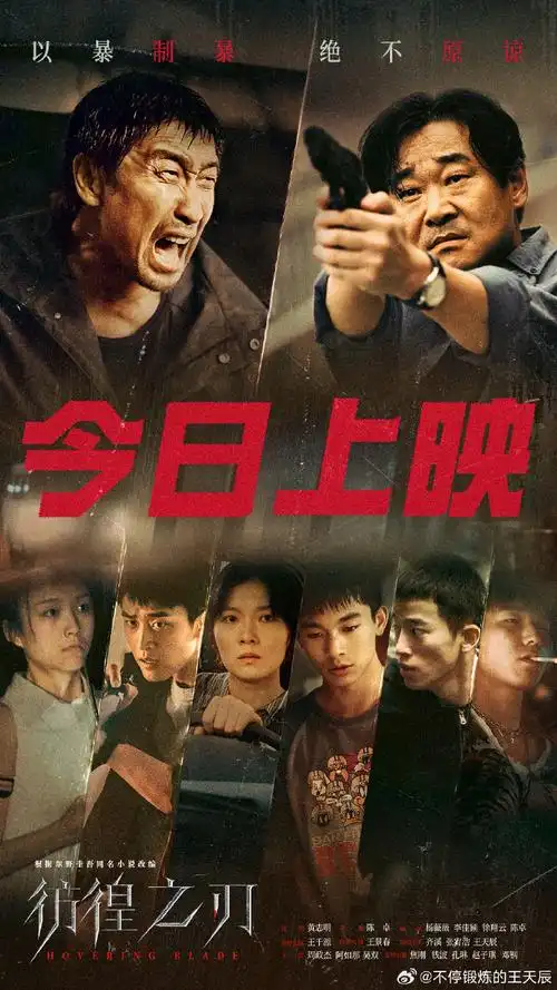 电影彷徨之刃今日上映
