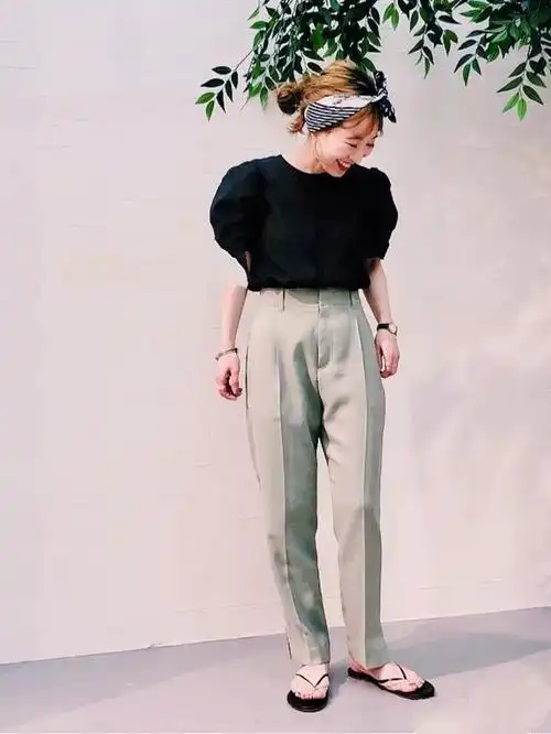 这位150cm小个子日本博主穿搭打破身高局限时尚又精致