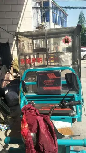 移动早餐车煎饼车电动三轮车九成新价格3500元