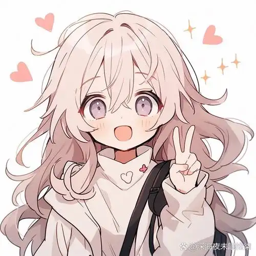 比耶版可爱头像|女