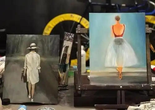 看了徐静蕾的书画作品,"才女老徐"的称号,还真不是白给的