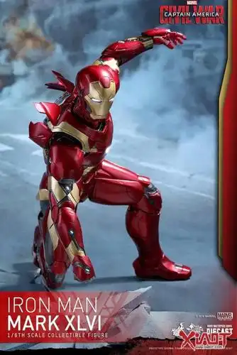 hot toys《美国队长3:英雄内战》1/6 合金 钢铁侠马克46 mark xlvi
