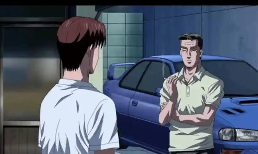 在漫画《头文字d》中,藤原拓海是绝对的主角,而拓海的老爸藤原文太