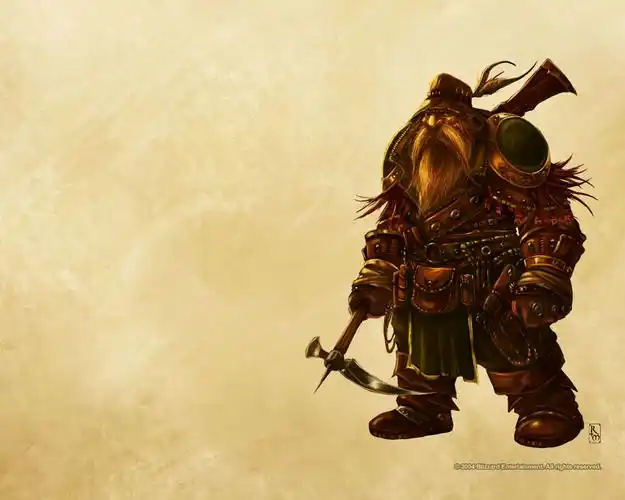 魔兽世界矮人种族高清原画大赏4
