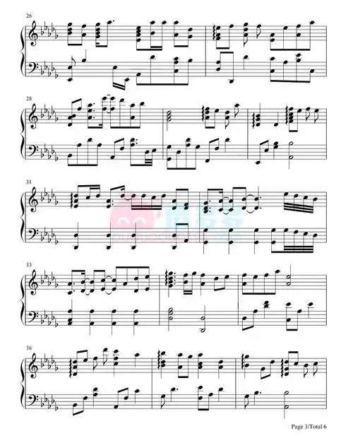 容祖儿《这就是爱吗》钢琴谱