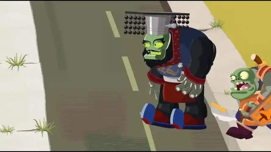 动漫植物大战僵尸:皇帝僵尸