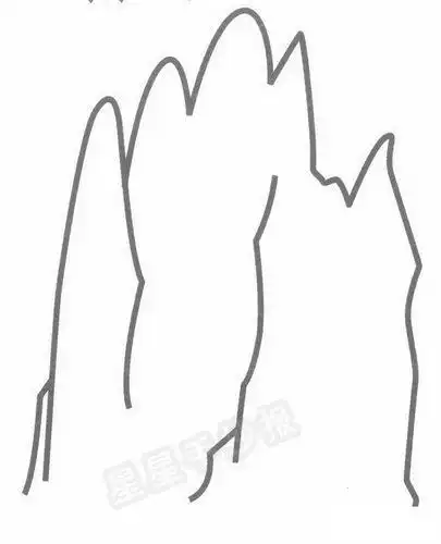 五指山简笔画