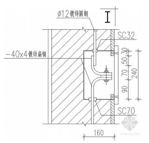防雷引下线的做法