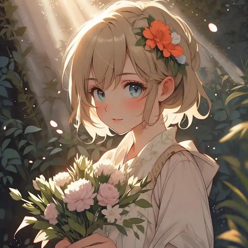 98阳光下的可爱女生头像97 来看看这些充满阳光气息的女生头像吧!